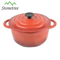 Potenciômetros de cozimento quentes do ferro fundido do esmalte / Cookware da cozinha